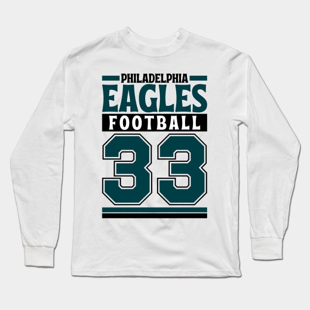 Philadelphia Eagles 1933 American Football Edition 3 Long Sleeve T-Shirt by Astronaut.co